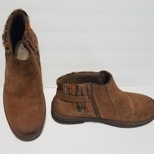 Earth Origins Tate Ankle Boot 9M brown